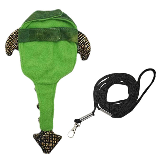 Lizard Pet Harness Costume - Warm Winged Chest Vest for Geckos and Small Pets, Cute Fashion Accessory for Winter Wear