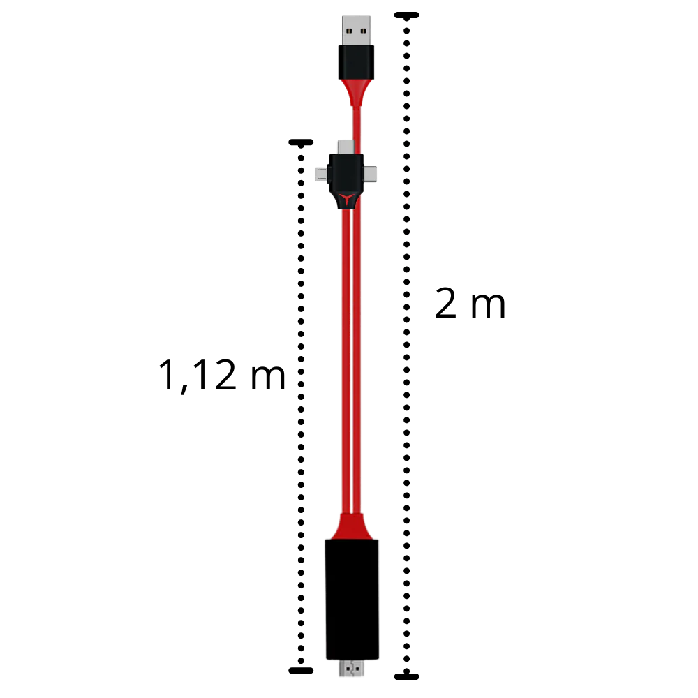 HMDI Adapter Cable for Phones and Tablets
