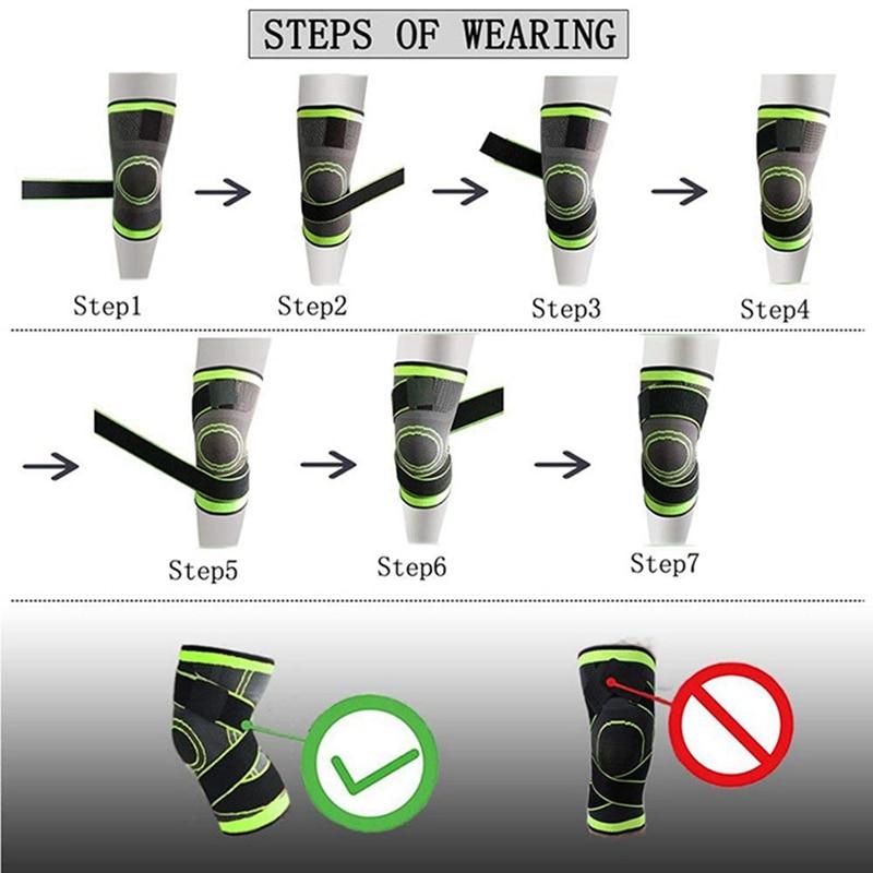 Compression Knee Brace - Fit Support for Joint Pain, Arthritis Relief, and Improved Circulation