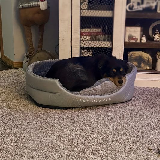 Ultra-Soft Plush Dog Bed - Bite-Resistant, Dirt-Proof, Machine Washable Cozy Haven for All Season Pet Comfort