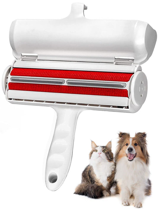 Reusable Pet Hair Remover Roller – Effortless Fur Cleanup for Furniture & Clothes