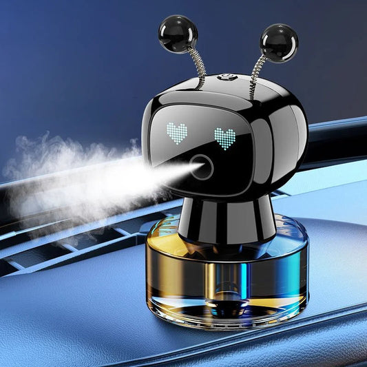 Smart Robot Aromatherapy Machine – Automatic Car Perfume with Long-Lasting Fragrance
