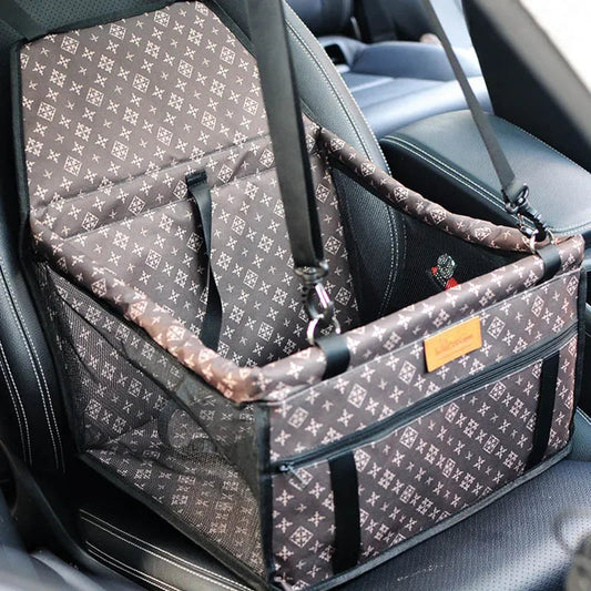 Portable Pet Car Seat – Safety Nest for Small Dogs and Cats During Travel
