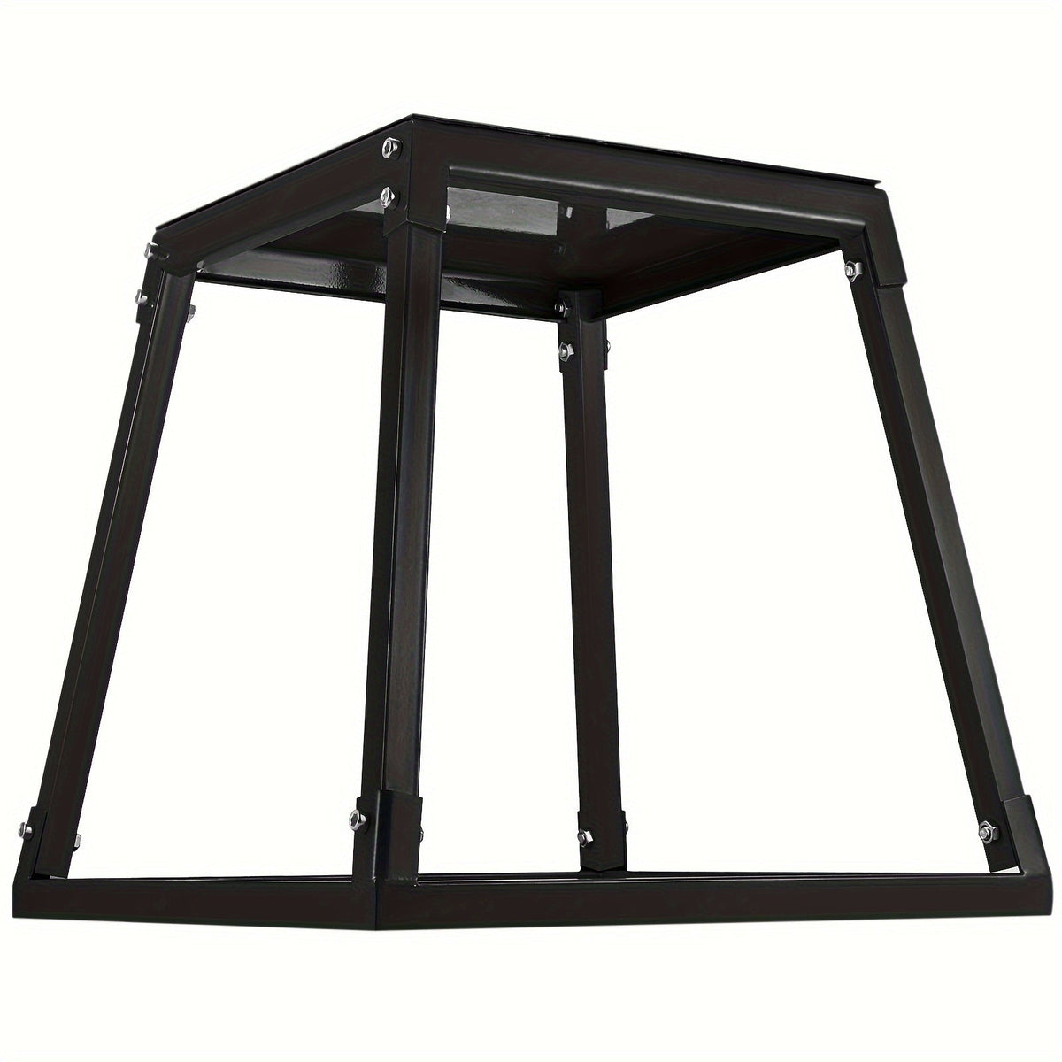 Heavy-Duty Steel Fitness Platform Plyometric Jump Box – For Jump Training, Crossfit, Strength & Conditioning Home Workouts