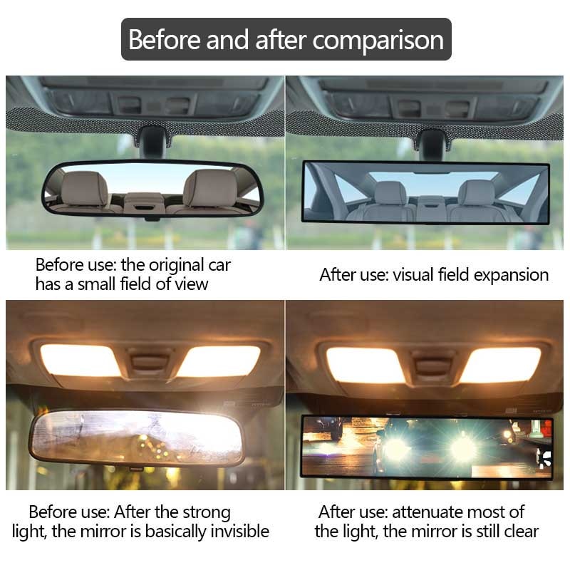 Panoramic Car Automobile Rear View Mirror