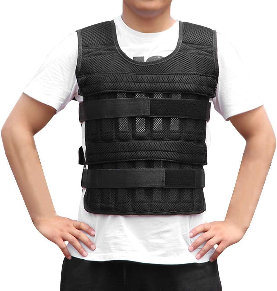 Exercise Weight Vest - 30KG Adjustable Exercise Loading Weight Vest for Fitness Training