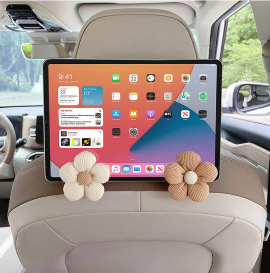 Floral Car Seat Hooks β Chic & Stylish Backseat Accessories for Hanging Bags, Clothes & More