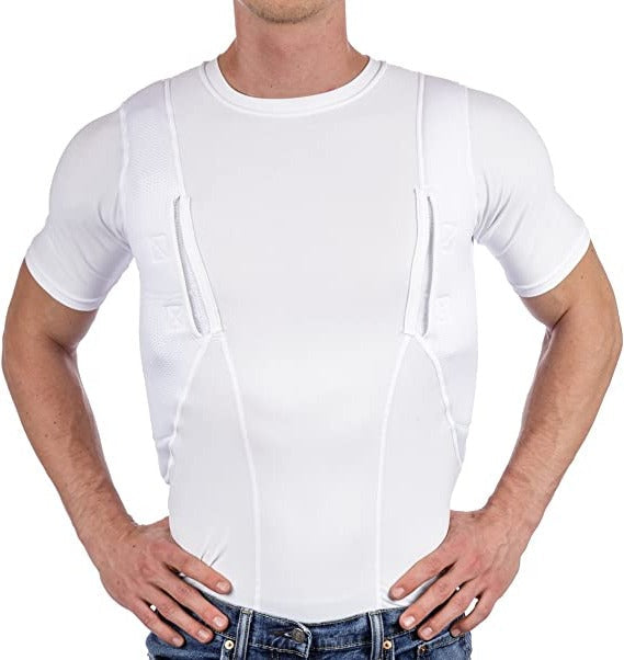Men/women's Concealed Leather Holster T-shirt