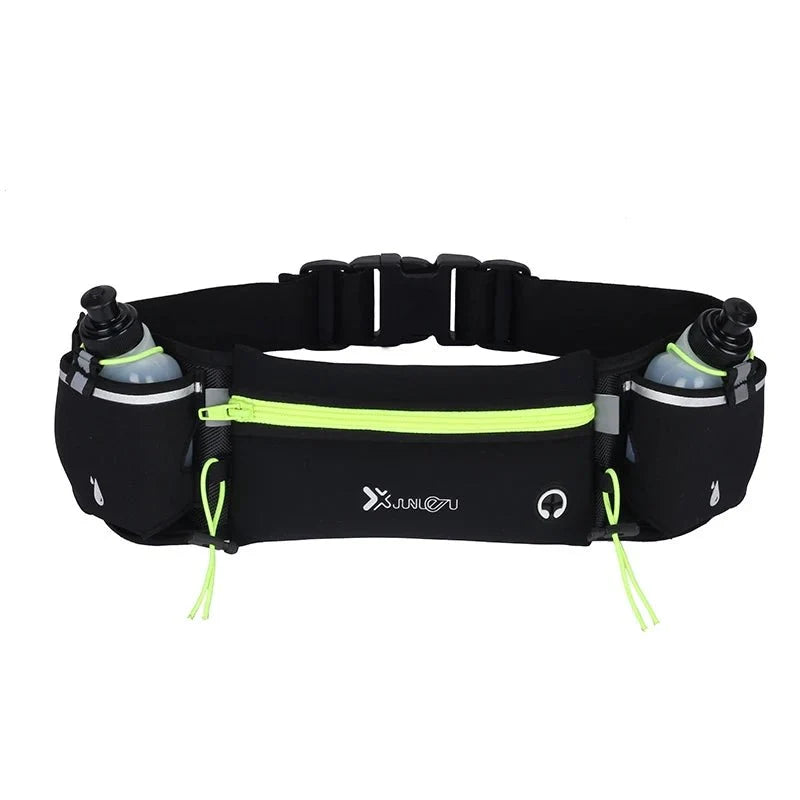 Marathon Trail Running Waist Pack – Dual Pocket Sports Fanny Pack for Phone & Water Bottle