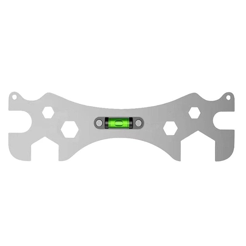 Multifunctional Wrench Tool with Level - Universal Repair Wrench Bathroom Installation and Maintenance