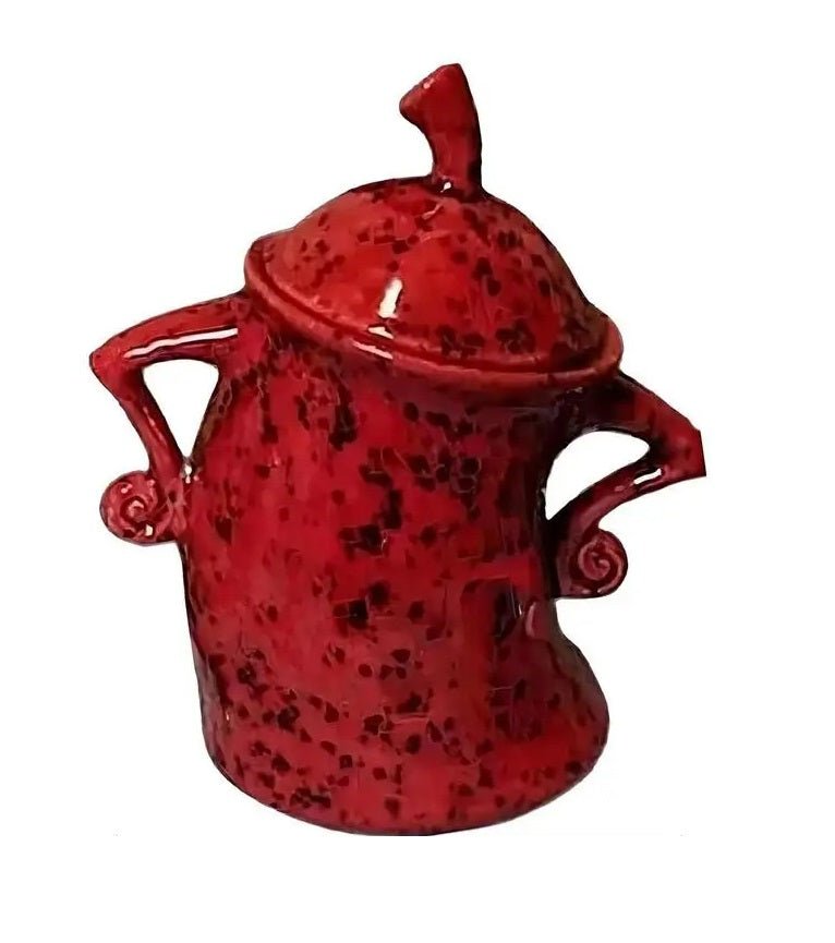 Quirky Akimbo Style Attitude Jar – Hipster-Inspired Resin Canister for Candy, Kitchen Storage, or Whimsical Christmas Décor