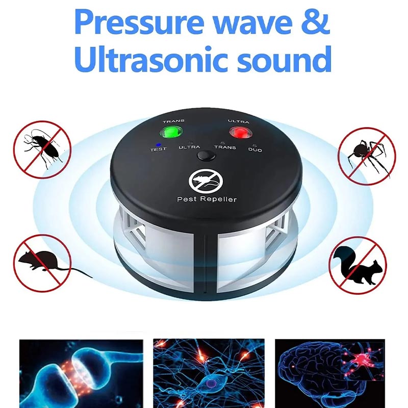 Ultrasonic Electronic Control for Mice, Rats, and Insects