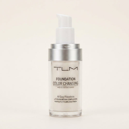 TLM Color Changing Liquid Foundation - Self Adjust Color Matching Foundation for Aging Skin