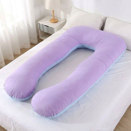 Sleeping Full Support Body Pillow - Ergonomic Design For Pregnancy, Shoulder & Back Pain