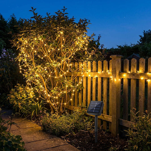 LED Outdoor Solar String Fairy Lights