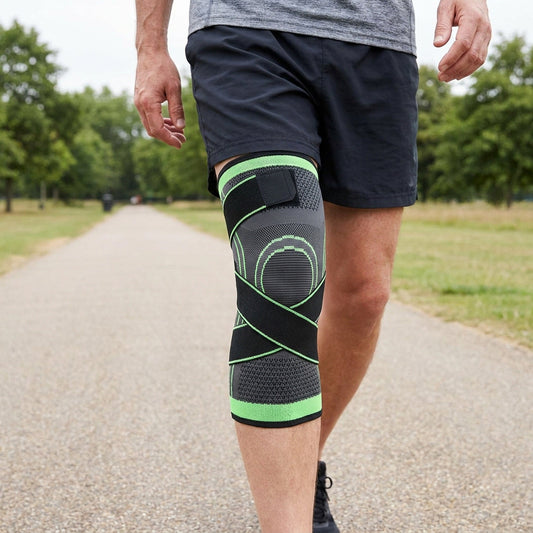 Compression Knee Brace - Fit Support for Joint Pain, Arthritis Relief, and Improved Circulation