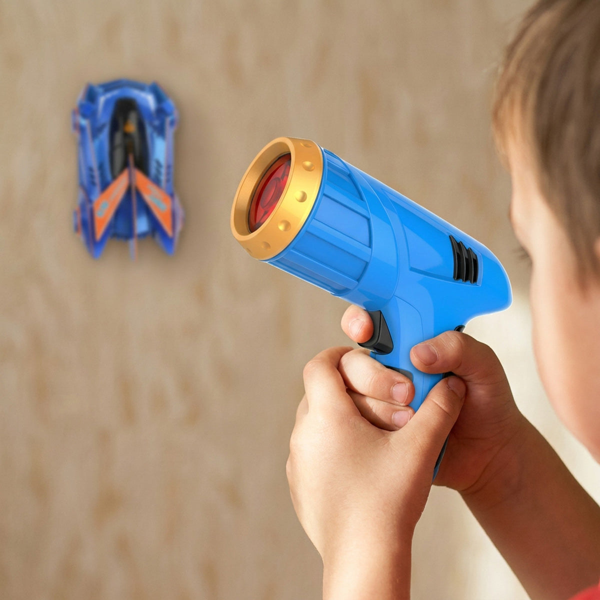 Gravity-Defying Laser RC Car