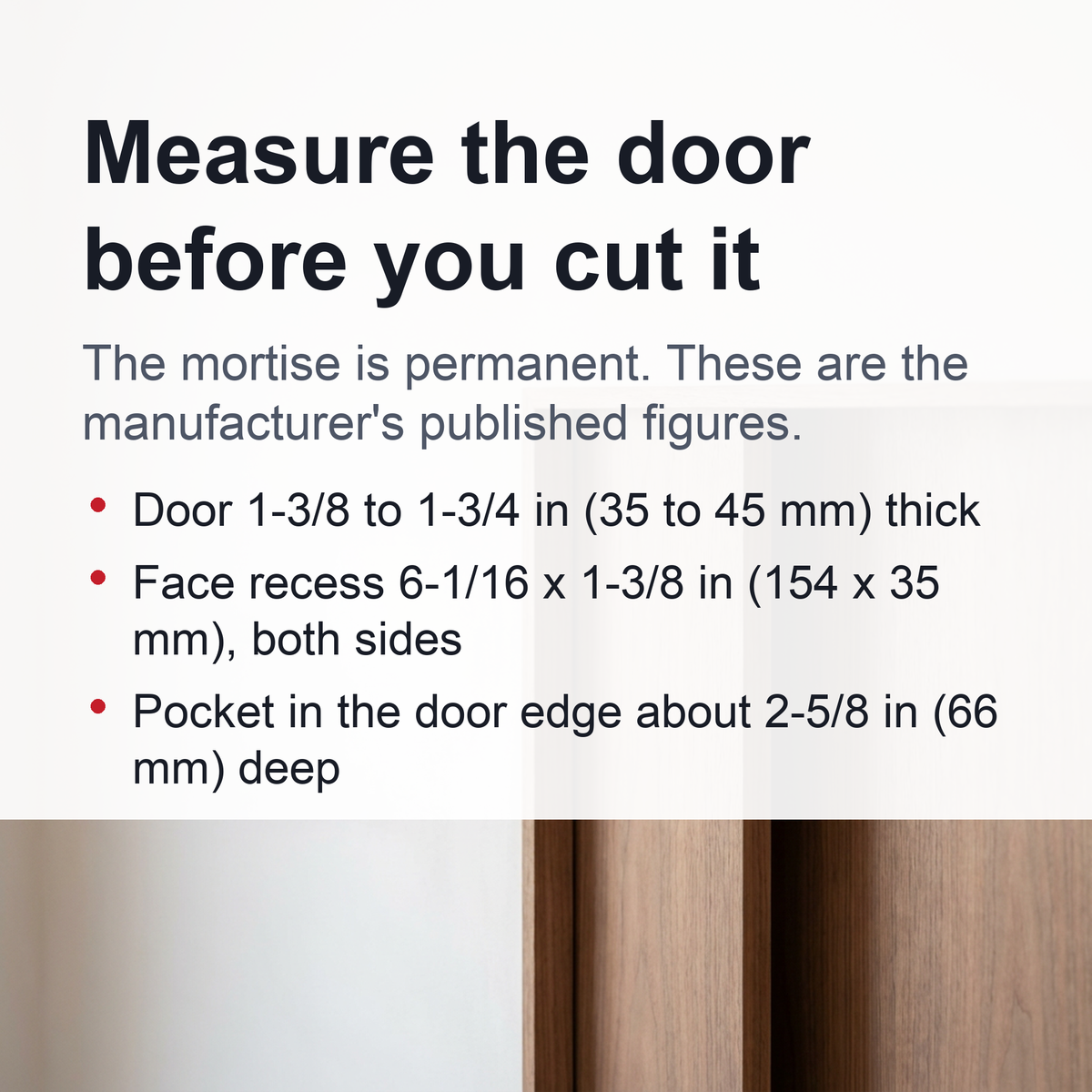 Invisible Entry Hook Pocket Door Lock –  With Interior Lock Fittings, Modern Sliding Hardware for Doors, Rooms, or Minimalist Spaces