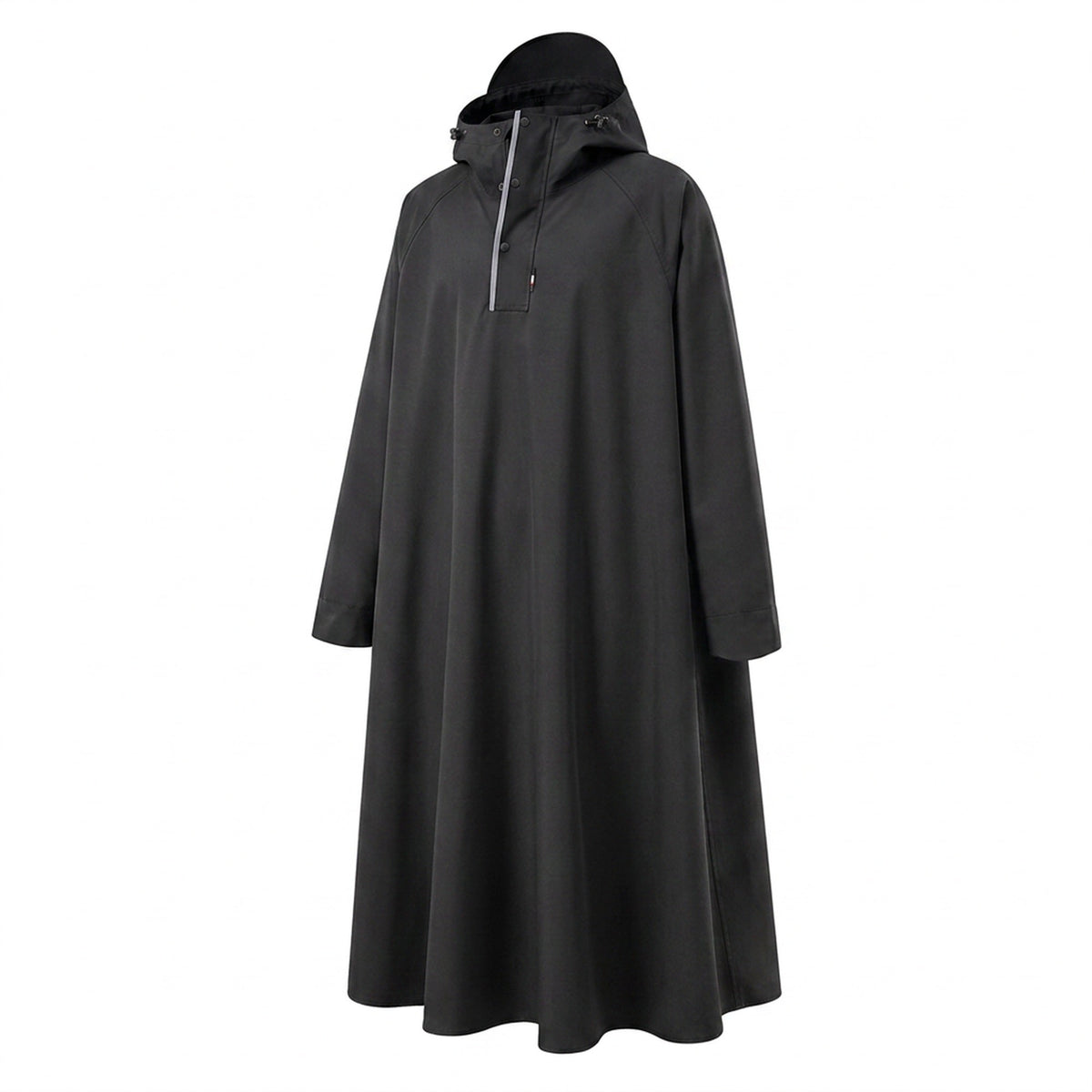 Waterproof Hooded Rain Poncho - Thick Oxford Raincoat for Men Women, Oversized Outdoor Rain Gear for Hiking and Travel