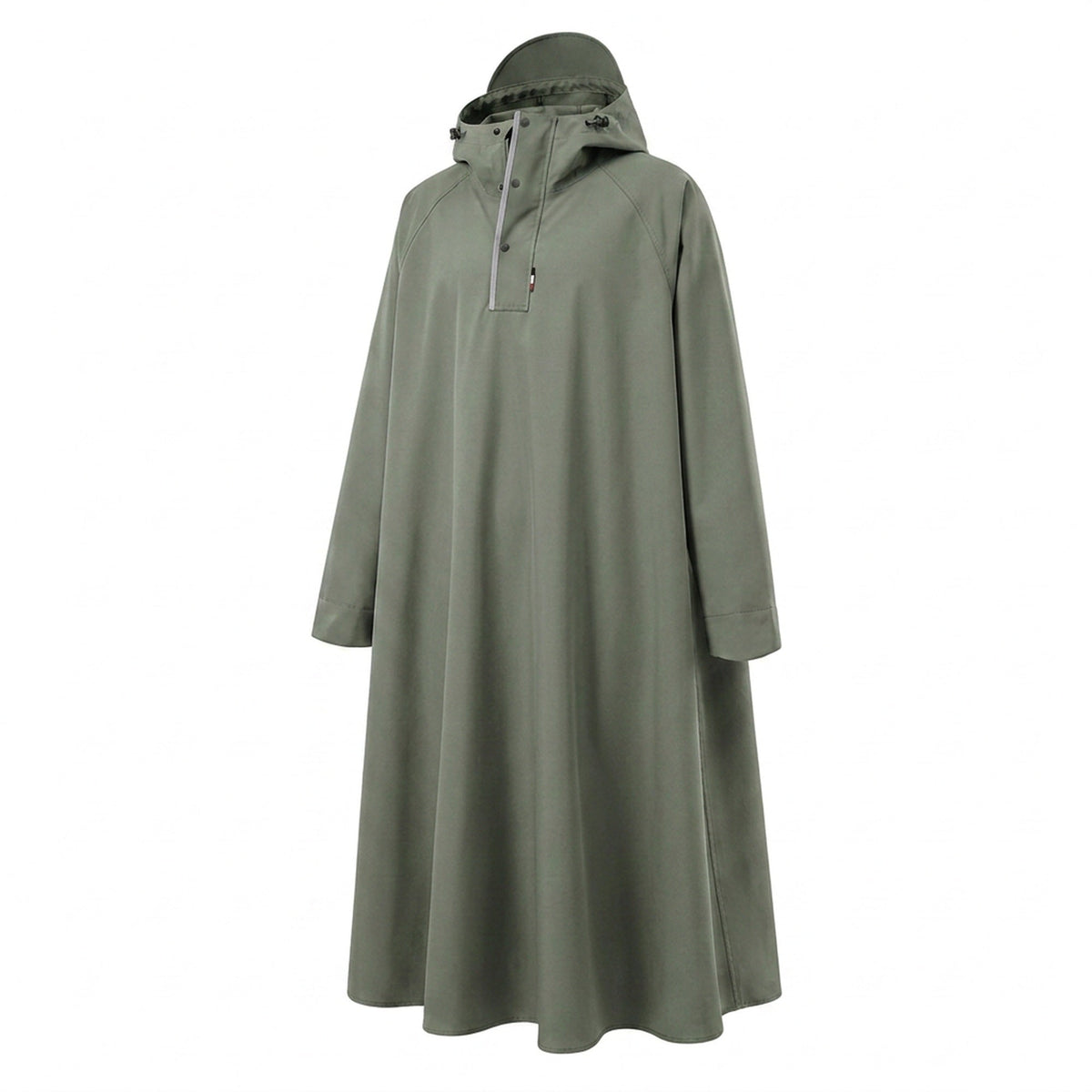 Waterproof Hooded Rain Poncho - Thick Oxford Raincoat for Men Women, Oversized Outdoor Rain Gear for Hiking and Travel