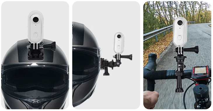 Ultra-Compact 4K WiFi Action Camera – Wireless Mini Bodycam for Motorcycle Helmet Perfect for Capturing Every Outdoor Adventure