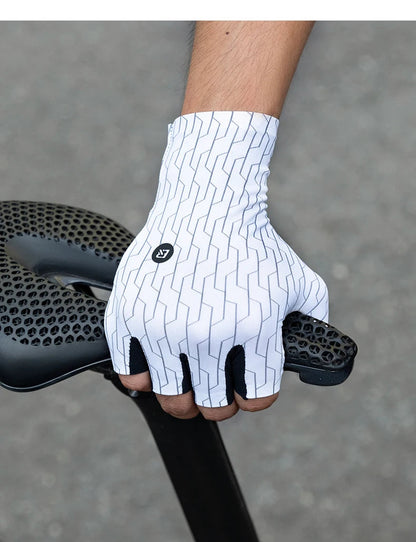 Breathable Shock-Absorbing Cycling Gloves – Thickened Palm Pads, MTB Road Bike Gloves for Comfortable Outdoor Sports