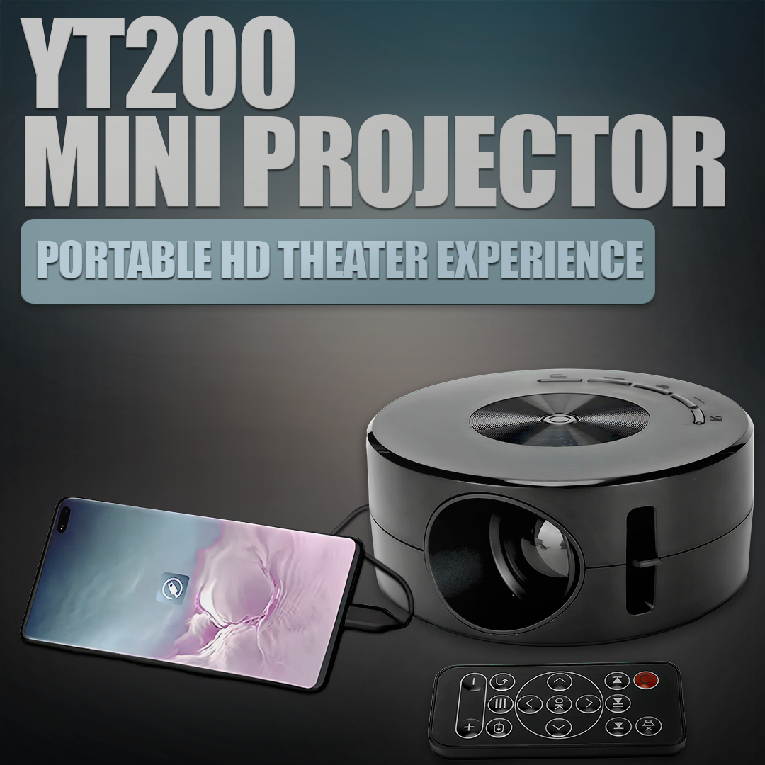 Mini Portable Projector – Ultra HD