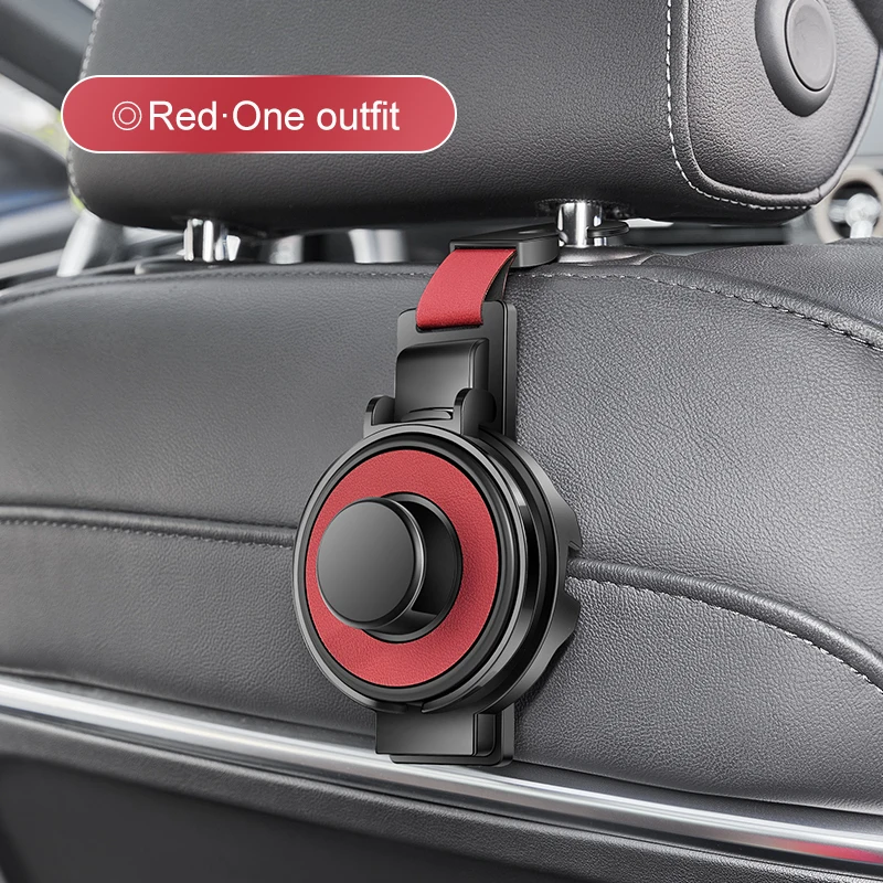 Car Seat Headrest Hook & Cup Holder – Multi-Functional Backseat Organizer for Bags & Drinks