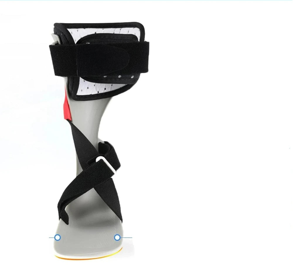 Adjustable AFO Foot Drop Brace – Ankle Orthosis Splint for Walking, Stroke Recovery & Sleeping Foot Support with Shoes
