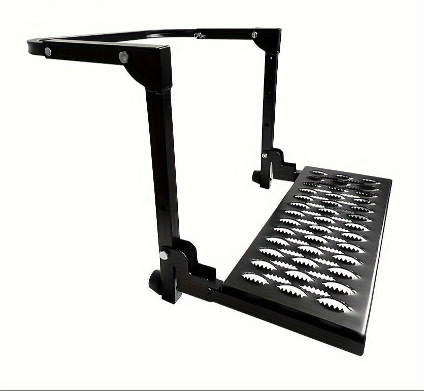 Compact Anti-Slip Folding Tire Step – Vehicle Step for Easy Access to Truck Roof, SUV Maintenance, Roof Boxes or Luggage Racks
