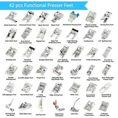 42 Pcs Ultimate Presser Foot Set