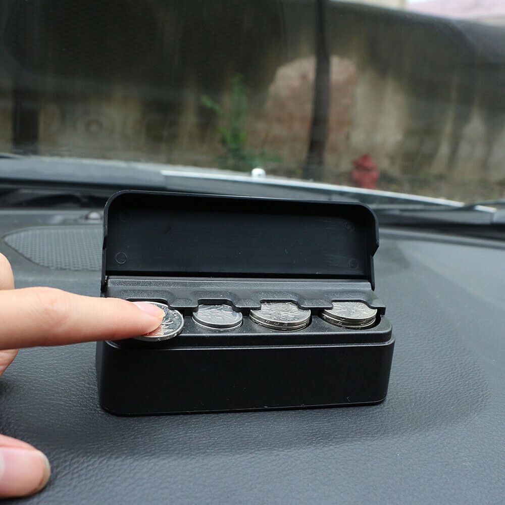 Car Coin Holder Easy Access Loose Change Storage