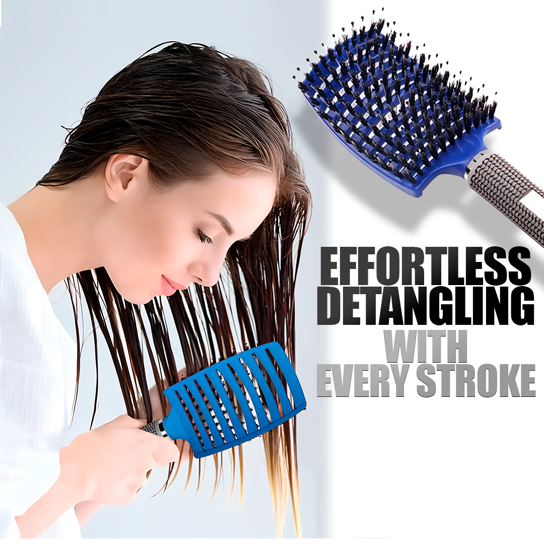 Miracle Hair Detangler – Effortless Knot Removal for Smooth, Shiny Hair