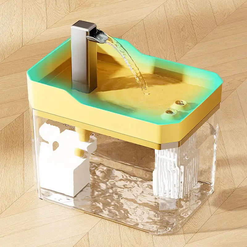 Pet Water Fountain with Quiet Pump – 1.5L Automatic USB Cat Water Dispenser with Filter