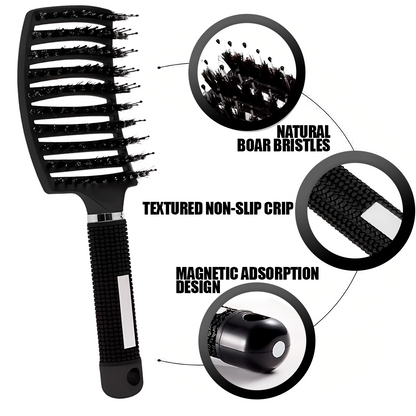 Miracle Hair Detangler – Effortless Knot Removal for Smooth, Shiny Hair