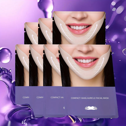 V-Shaped Lifting Mask – Double Chin Reducer and Jawline Sculpting Facial Mask for Firming, Contouring, and Anti-Aging Skin Care Results