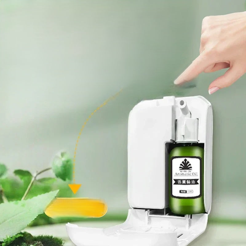 Aromatherapy Machine Fragrance Diffuser – Wall-Mounted Essential Oil Scent Booster for Hotel Lobbies, Malls, and Luxurious Home Spaces