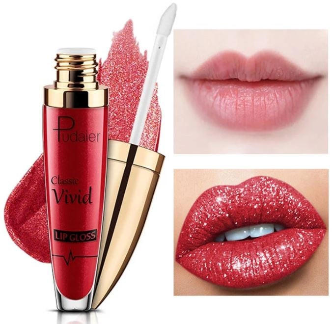 No-Transfer Liquid Glitter Lipstick
