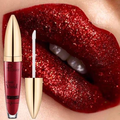 No-Transfer Liquid Glitter Lipstick