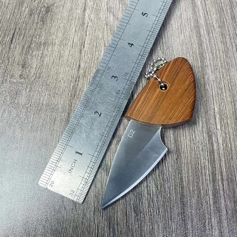 Hand Forged Meat Cleaver Knife - Stainless Steel Mini Kitchen Cutter for Fish, Vegetables and Precision Food Preparation Tasks