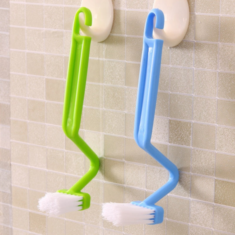 Curved Toilet Cleaning Brush - Long Handle Deep Cleaning Tool for Bathroom Dead Corners and Hard to Reach Areas