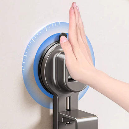 Suction Cup Wall Hook Rack – Multifunctional Washbasin & Towel Holder for Home Organization