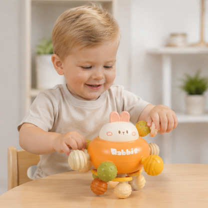 Montessori Busy Ball Puzzle Toy - Early Education Learning Activity for Babies and Interactive Cognitive Development