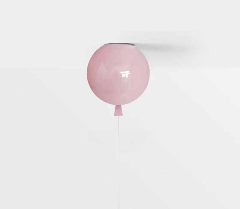Modern Balloon Ceiling Lamp – LED Acrylic Wall Light for Kids’ Bedroom, Playroom, or Nursery Colorful Lighting Decor