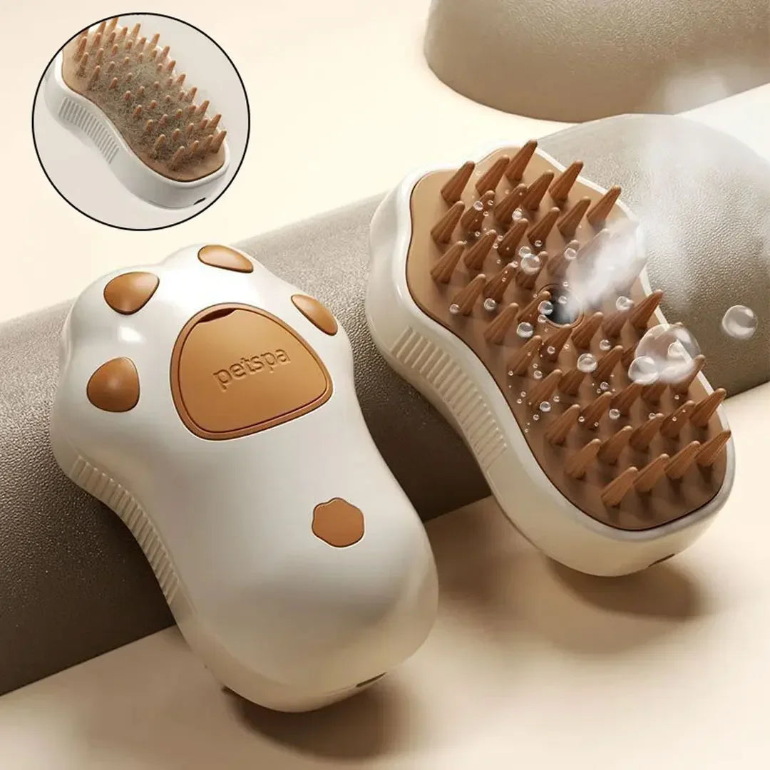 3-in-1 Pet Brush: Cat & Dog Grooming Solution