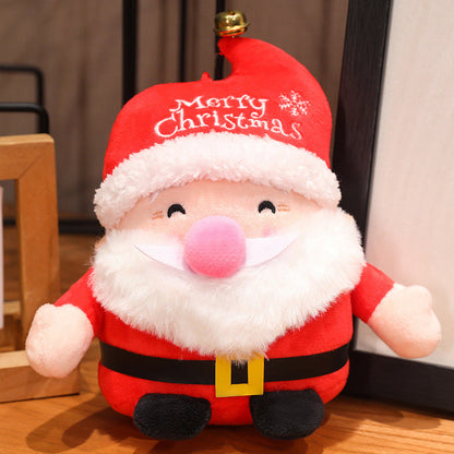 Christmas Plush Toy Collection – Santa Claus, Reindeer and Christmas Tree Stuffed Dolls for Holiday Decor and Kids Gifts