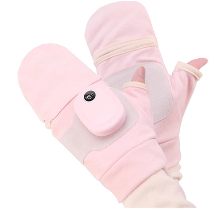 Rechargeable Heated Motorcycle Gloves – Waterproof Winter Riding Gloves with Three Heat Levels, Anti Slip Grip and Washable Design