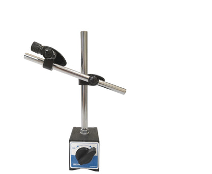 Magnetic Dial Indicator Stand – 60kgf/80kgf Universal Adjustable Base with Three-Joint Arm for Precision Gauge Positioning and Measurement