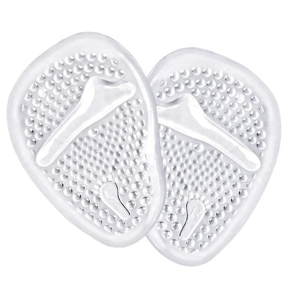 Silicone Metatarsal Foot Pads - Non-Slip Gel Insoles for High Heels, Sandals and Forefoot Pain Relief