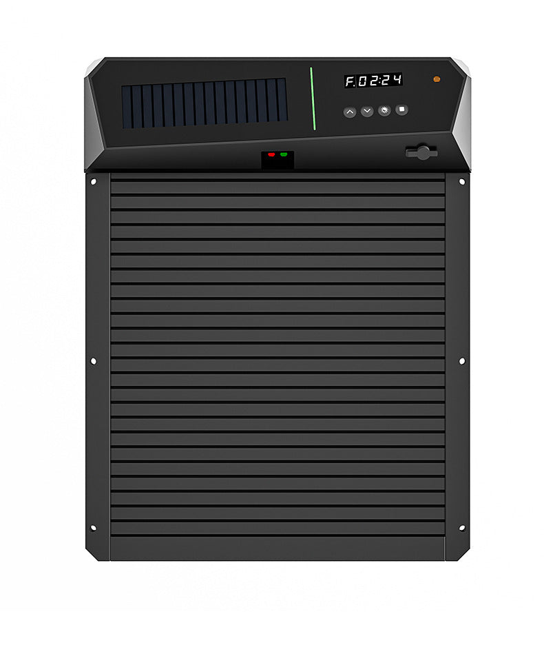 Solar Automatic Chicken Coop Door – Intelligent Light-Sensing Roller Shutter with Power Storage for Convenient Poultry Access, Night Security and Hands-Free Operation